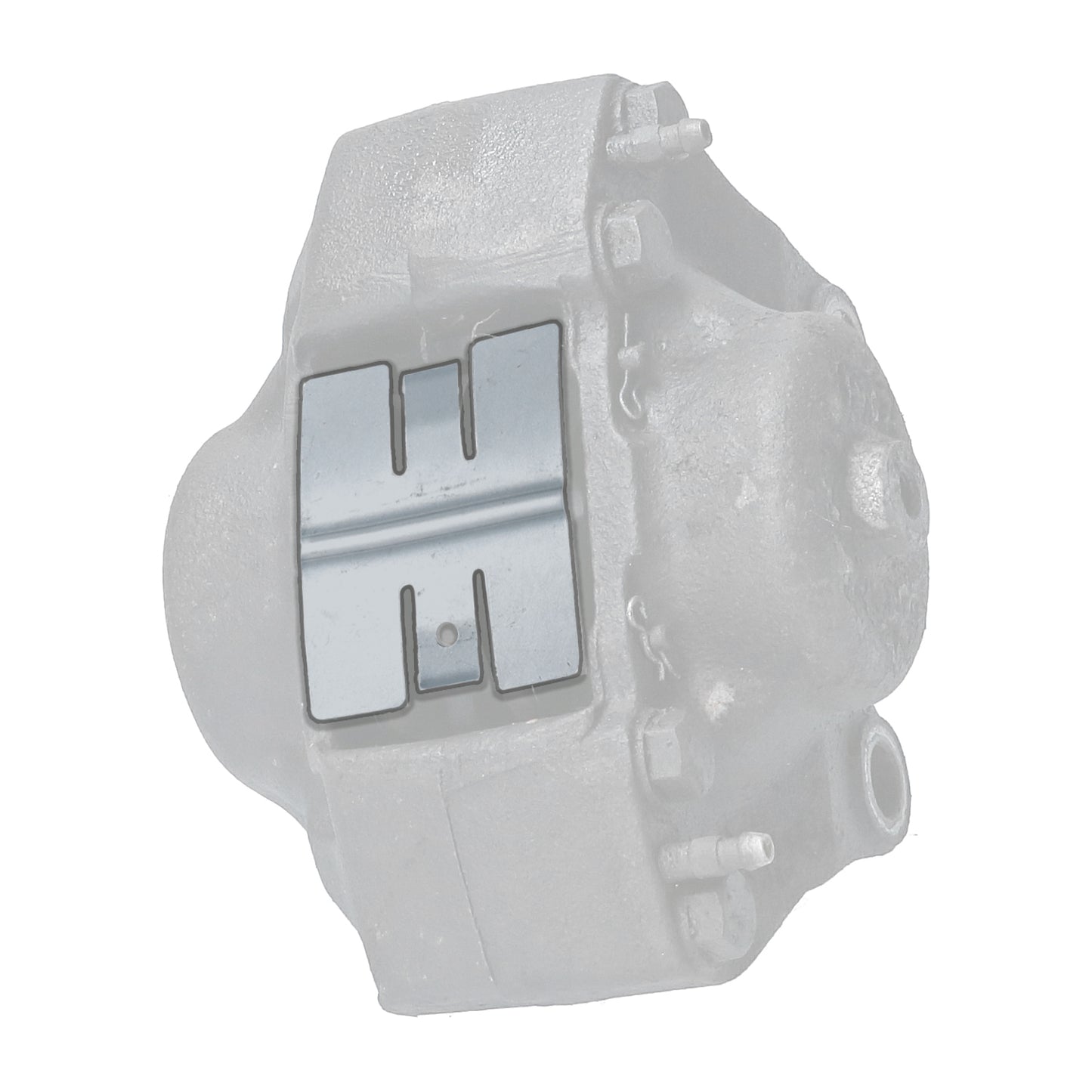 Mounting kit Brake pads 'Girling', 6.0mm pin