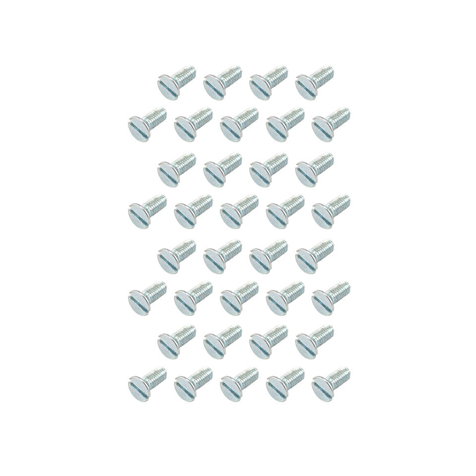 Screw set for sunroofrails, 36 pieces