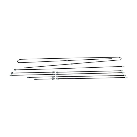 Brakeline kit, dual cirquit