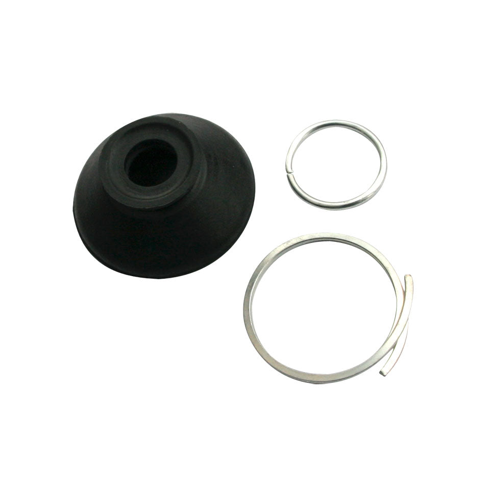 Boot and clips for tie rod end