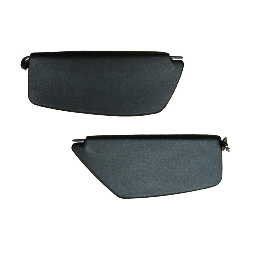Sun visors, pair, black