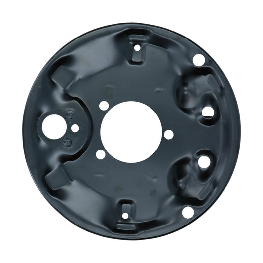 Backing plate, front, left and right, each split Beetle, Karmann Ghia 08/65- Type 181