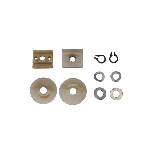 Kit consist plastic blocks, rings, springs etc. to mount convertible side-window into window-sash (1 kit/window)