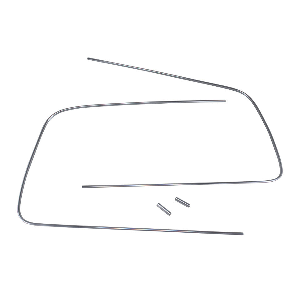 Front windowmoulding convertible (alu trim)