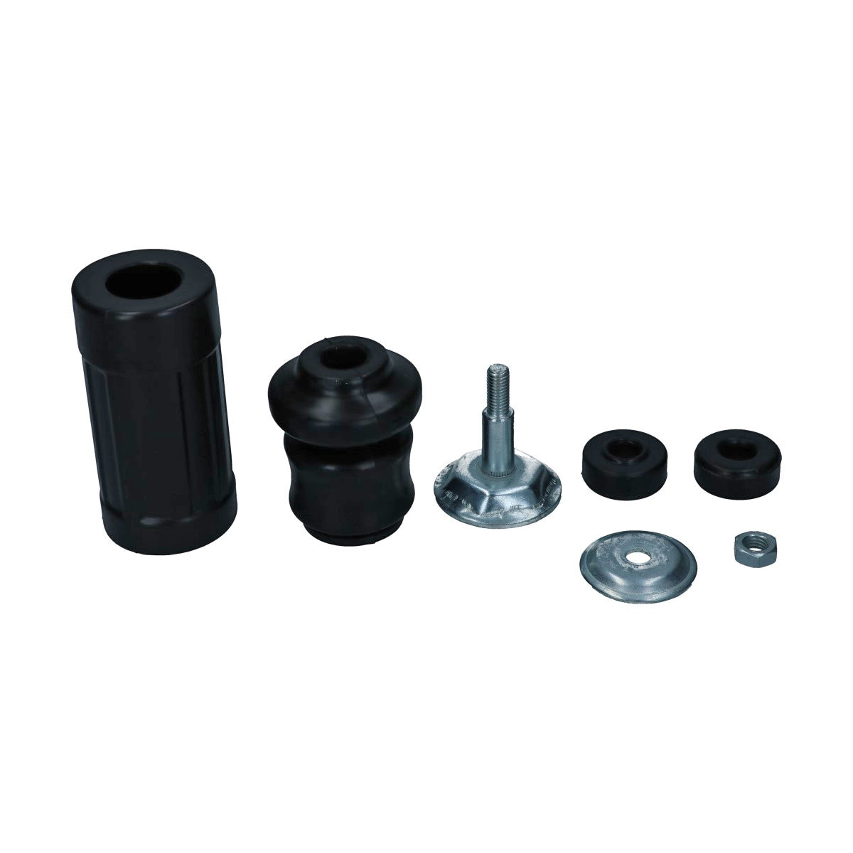 Top mounting with dust cover for front shock absorber