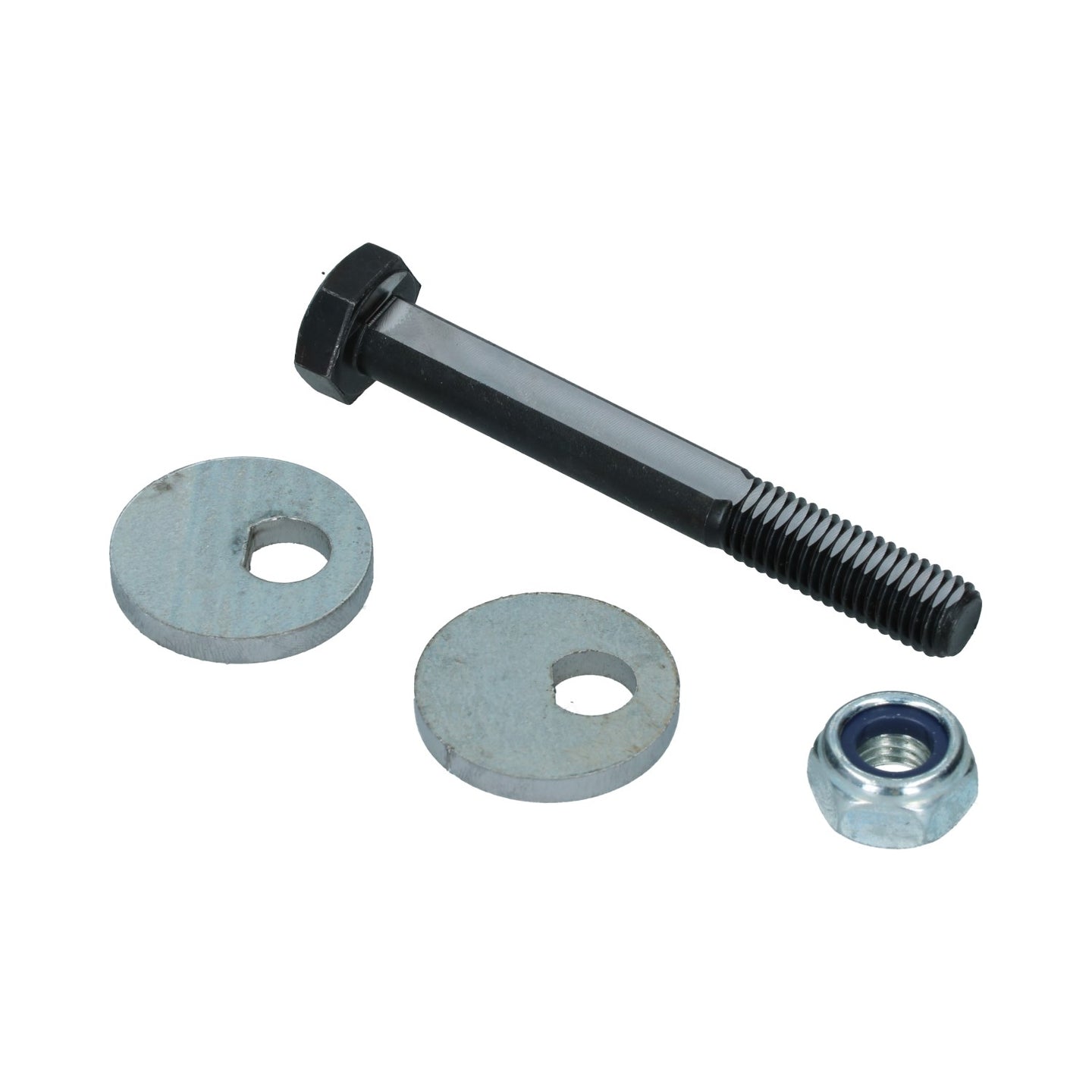 Eccentric bolt with nut, complete, 1 side