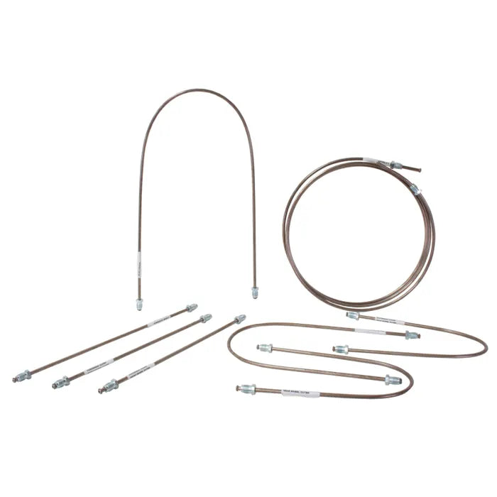 Copper Nickel Brake Pipe Set for Disc Brakes: Beetle (1971-1979), Beetle Cabrio (1971-1979)
