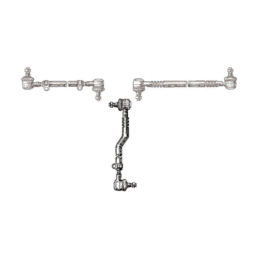 Centre draglink from steering box to front axle distributor Bus 08/67-07/79
