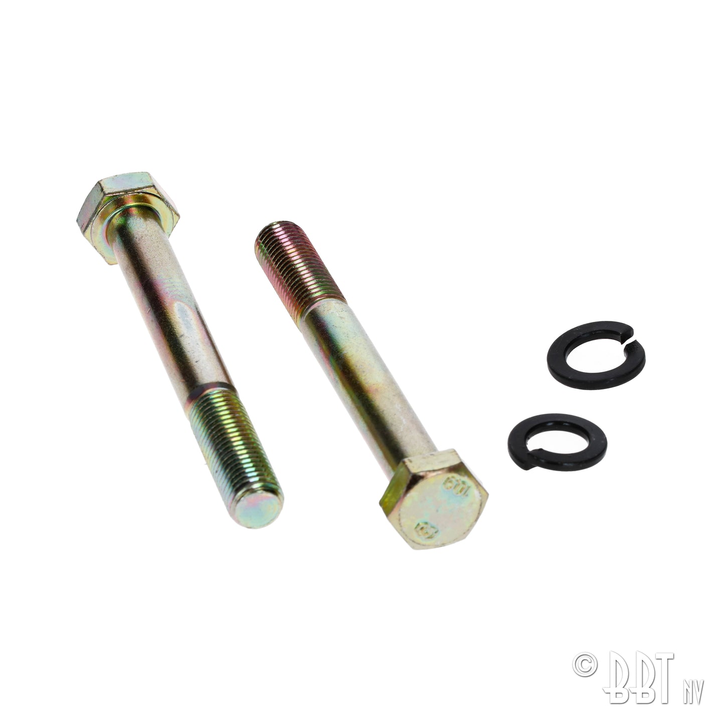 Ultra long front axle bolts, as pair