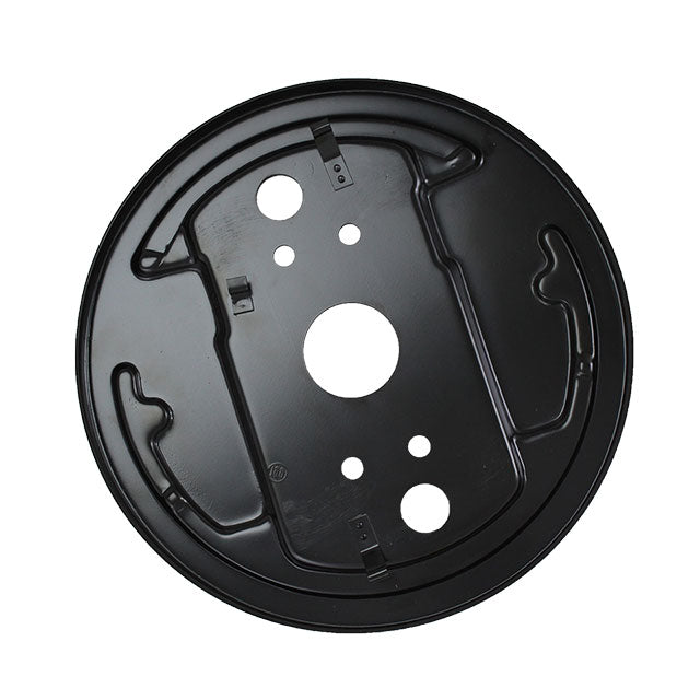 Backing plate, front, left