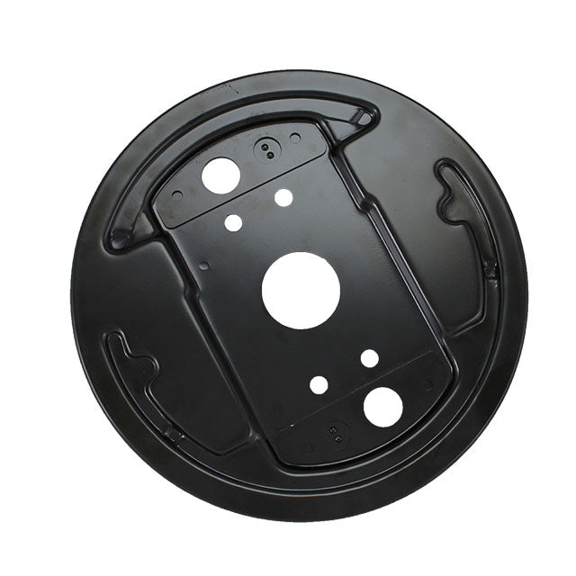 Backing plate, front, right