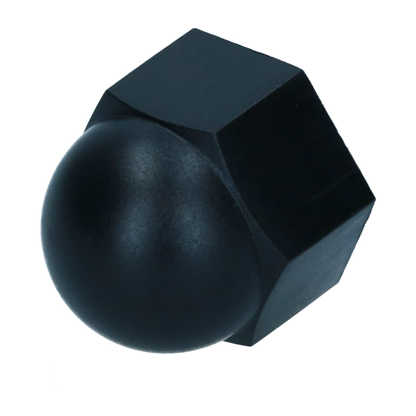 Cap on bolt trailing arm rear