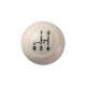 Shift knob 12mm, ivory
