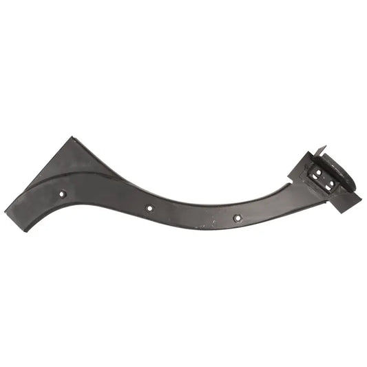 Left Heater Channel Bottom Plate: Karmann Ghia (1960-1974)