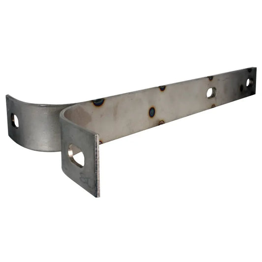 Rear Left Bumper Iron Stainless Steel: Karmann Ghia (1960-1971)