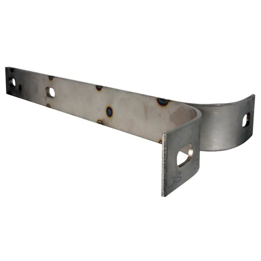 Rear Right Bumper Iron Stainless Steel: Karmann Ghia (1960-1971)