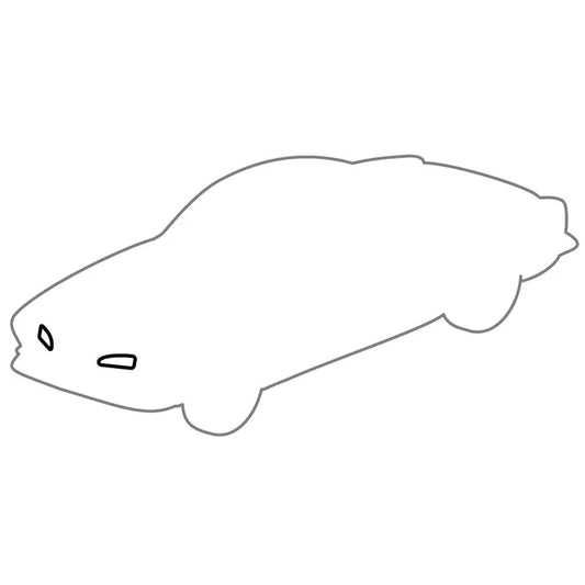 Nostril Grille Seals Pair: Karmann Ghia (1960-1974)