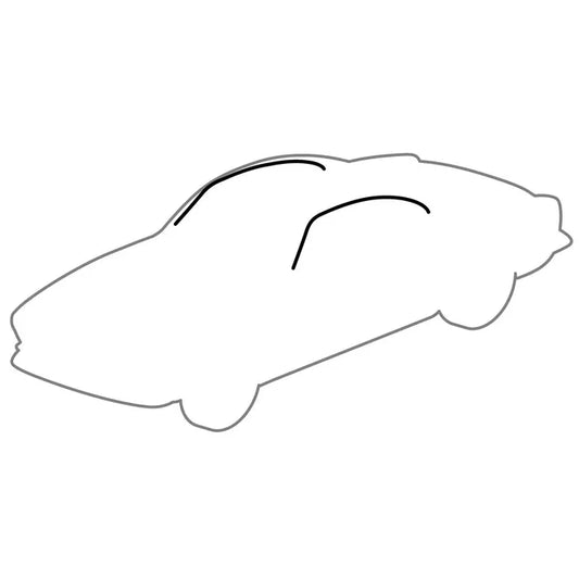Roof to Trim Seals Pair: Karmann Ghia (1960-1971)
