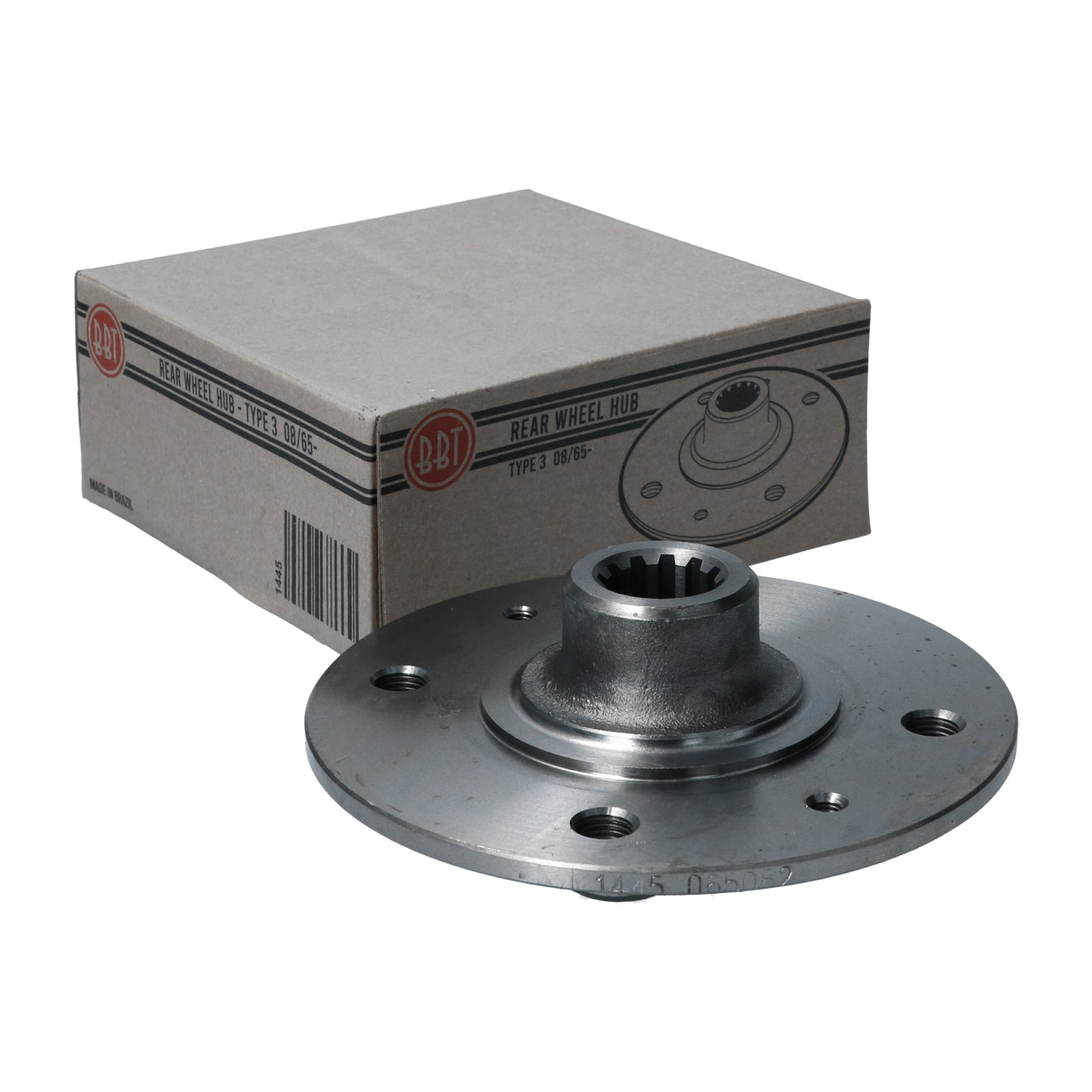Wheel hub rear