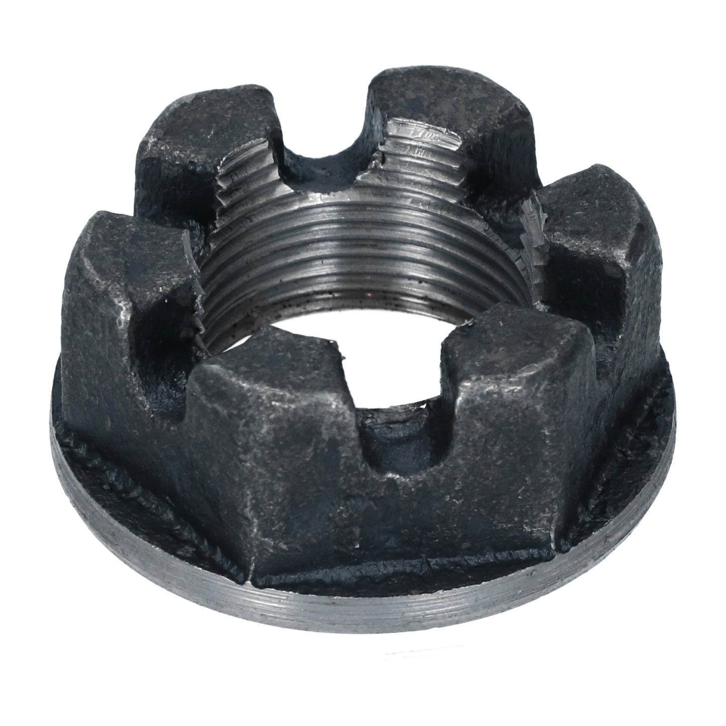 Castle nut rear axle
