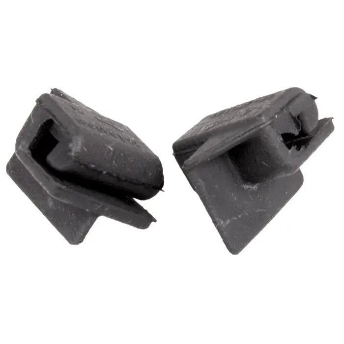 Rubber Wedges Front of the Rear Quarter Windows Pair: Beetle Cabrio (1965-1972)
