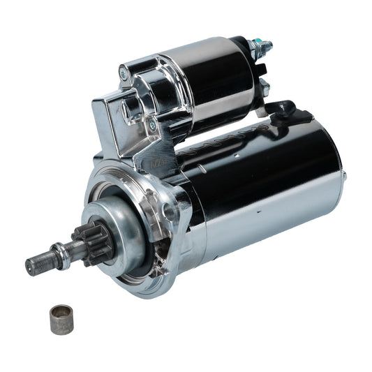 Starter motor 12V, 1.4 KW (chrome) Beetle Karmann Ghia 08/67- Bus -07/75 1600cc Type181 Type3
