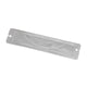 Licence plate light lens