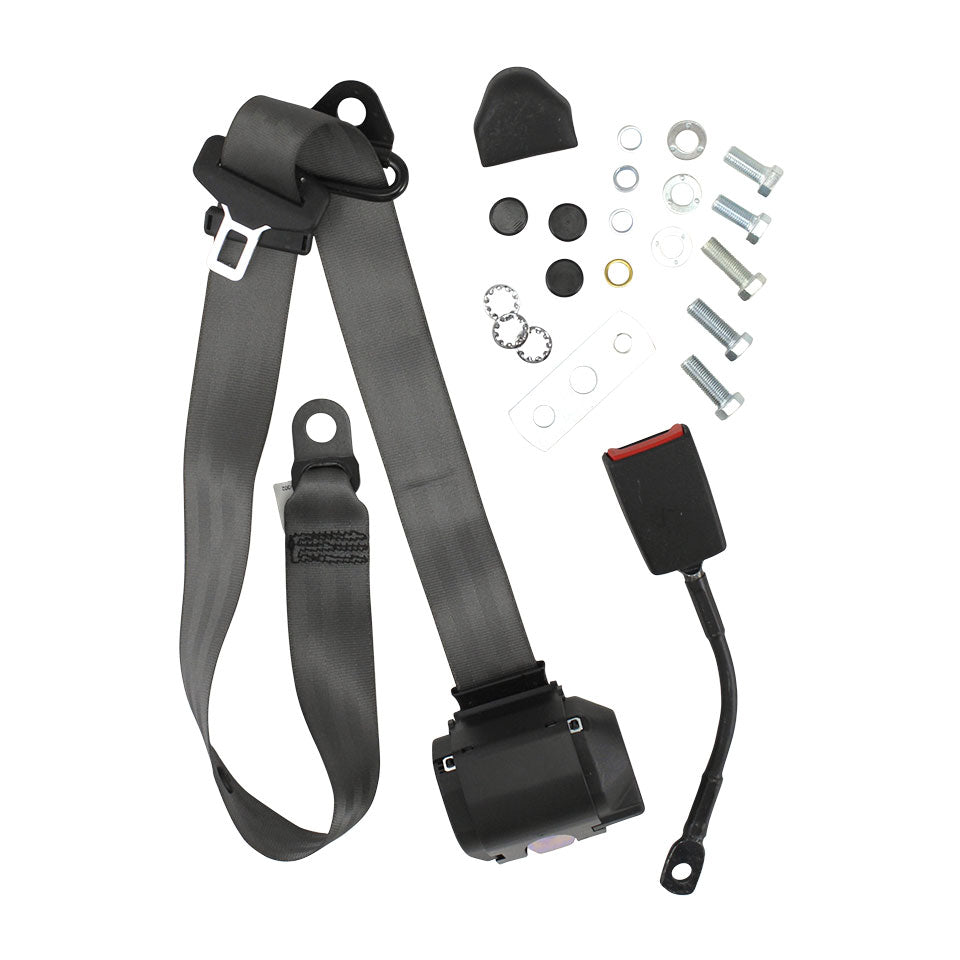 Universal seat belt - grey, e-marked