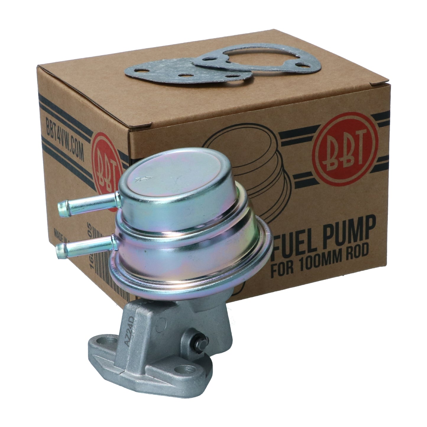 Fuel pump, alternator, 100mm rod