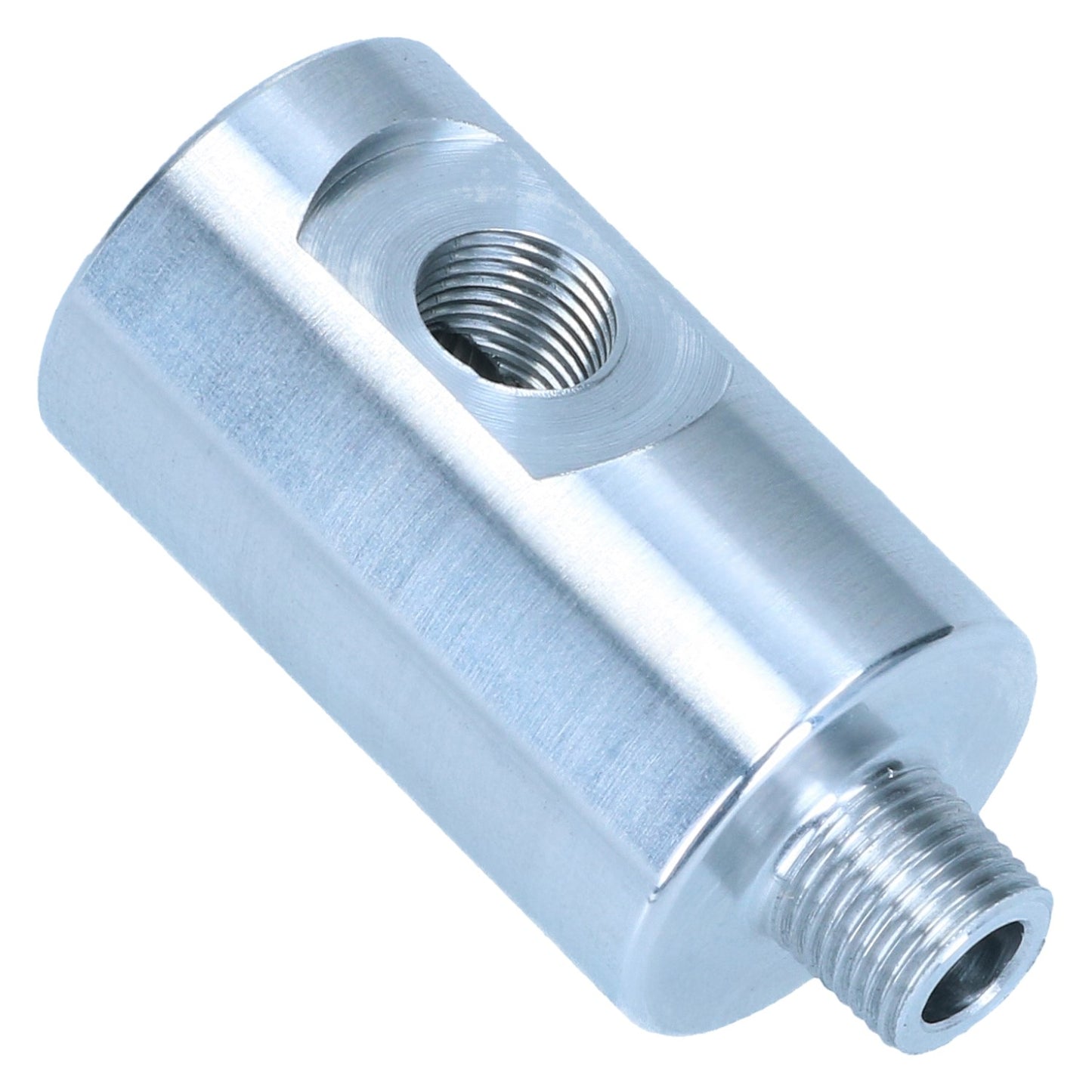 Adapter fuel pressure gauge to regulator 'Filter King'