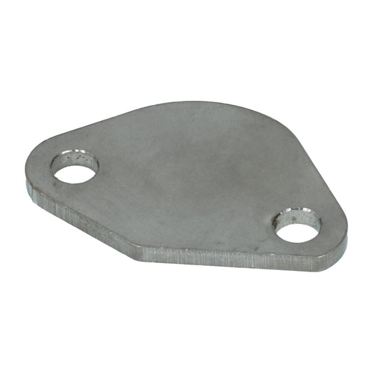 Fuel pump block off plate Type4 - stainless steel