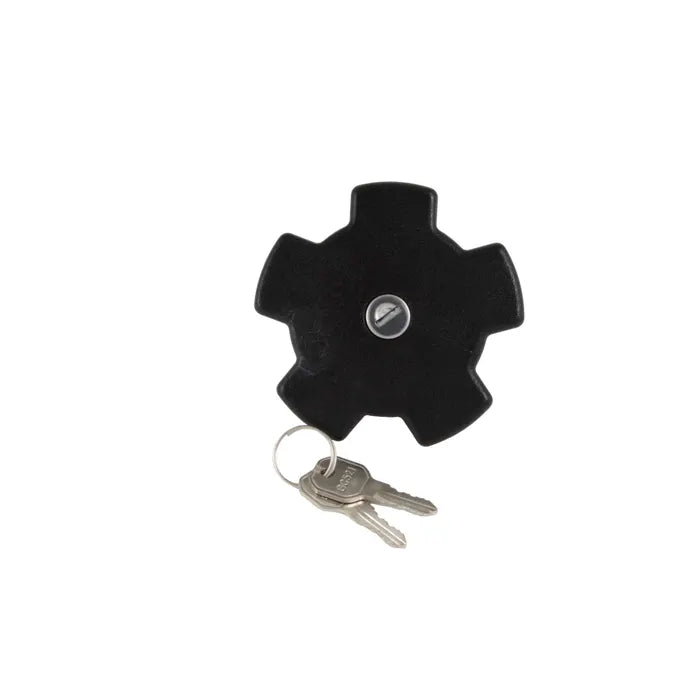 Locking Fuel Filler Cap, Black Vented: Golf Mk1 (1975-1978), Scirocco (1974-1978), Golf Mk1 Cabriolet (1979-1993)