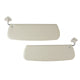 Sun visors, white