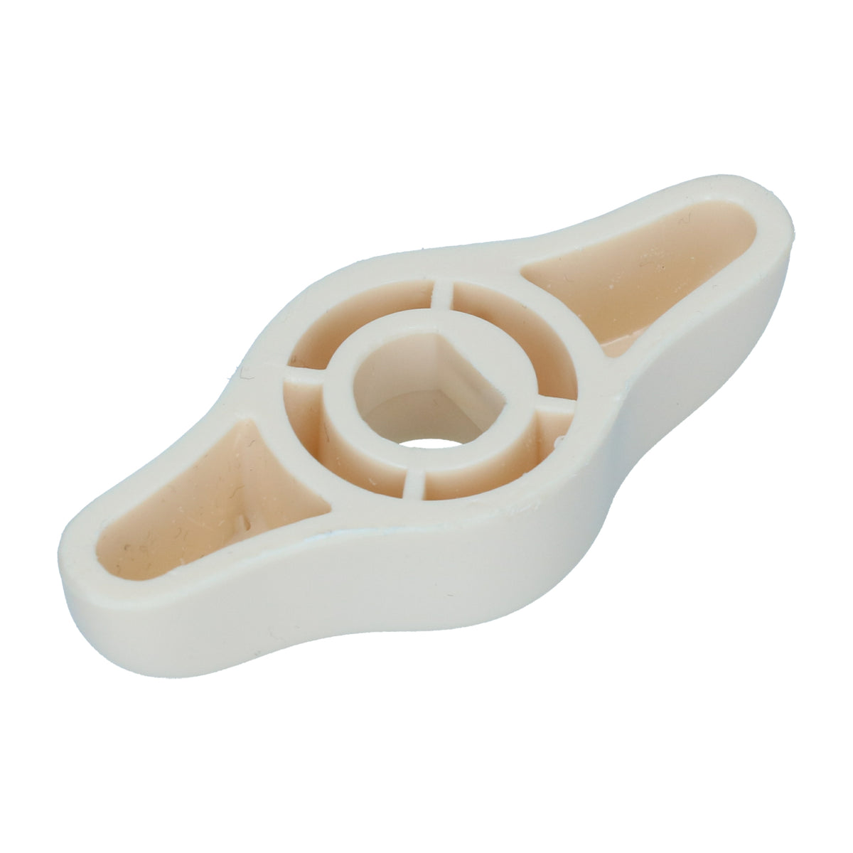 Knob fresh air box distributor flap - Ivory Bus 03/55-07/67