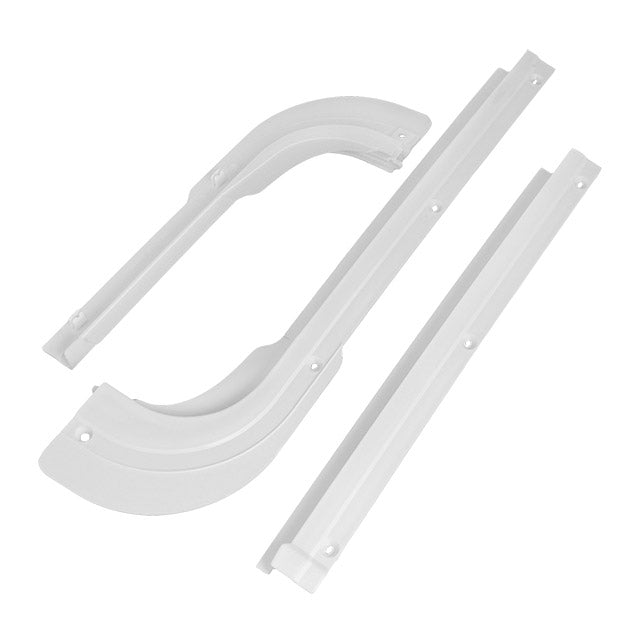 Sunroof guide rail set, plastic