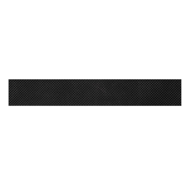 Rubber small black strip between front seats, Walk-through