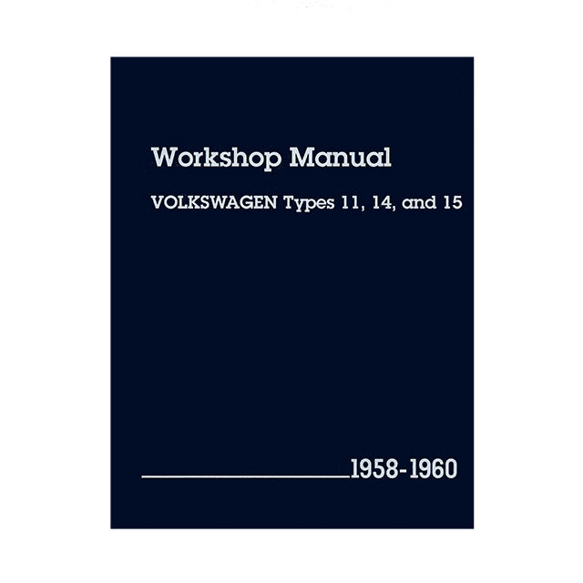 Bentley Manual Type 11/14/15 - 1958-60 (English)