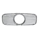 Dashgrille with hole for clock, chrome