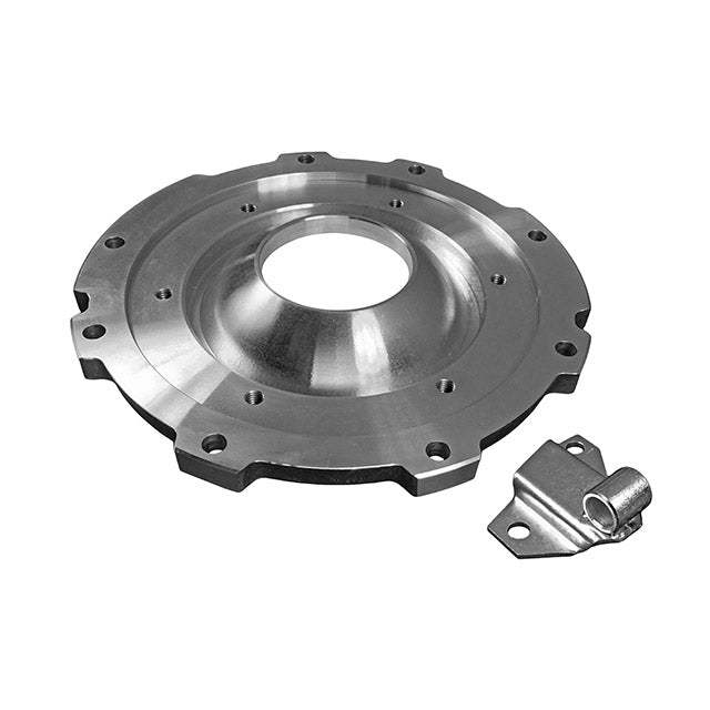 Heavy duty side plate for swing axle transmission case