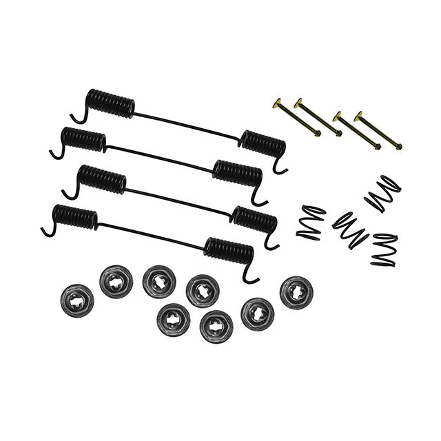 Brake shoes mounting kit, front