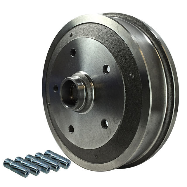 Brake drum, front, 5-lug (5x130) Porsche