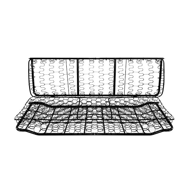 Front seat frame, bottom and back
