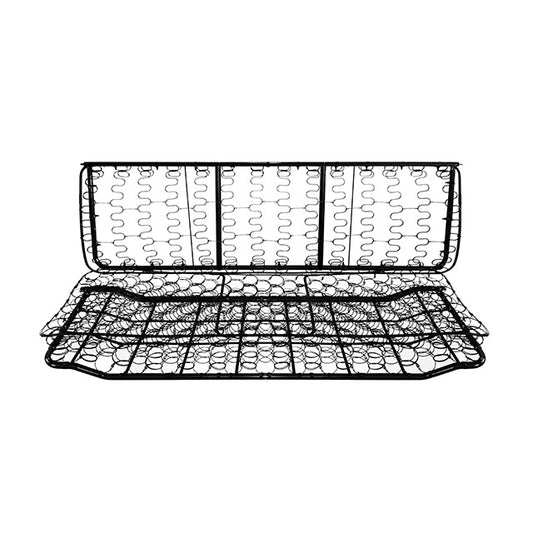Front seat frame, bottom and back