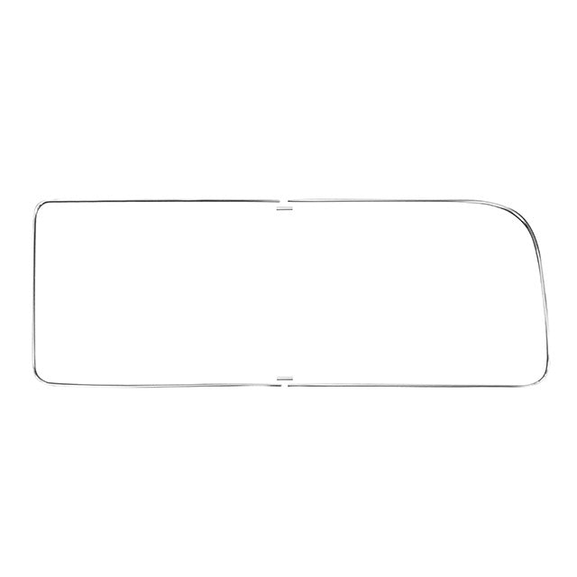 Window moulding for rear left side window 'Deluxe' - (alu trim)