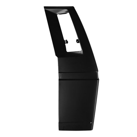 Rear corner complete, left