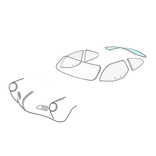 Rear window, no heating