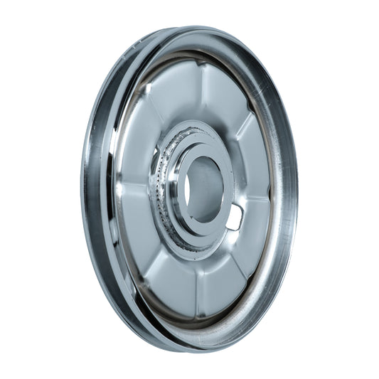 Standard pulley, chrome