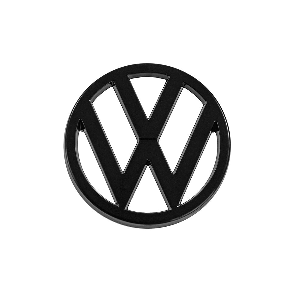 Emblem VW front black - 95mm (Original)