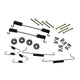 Brake shoes mounting kit, rear