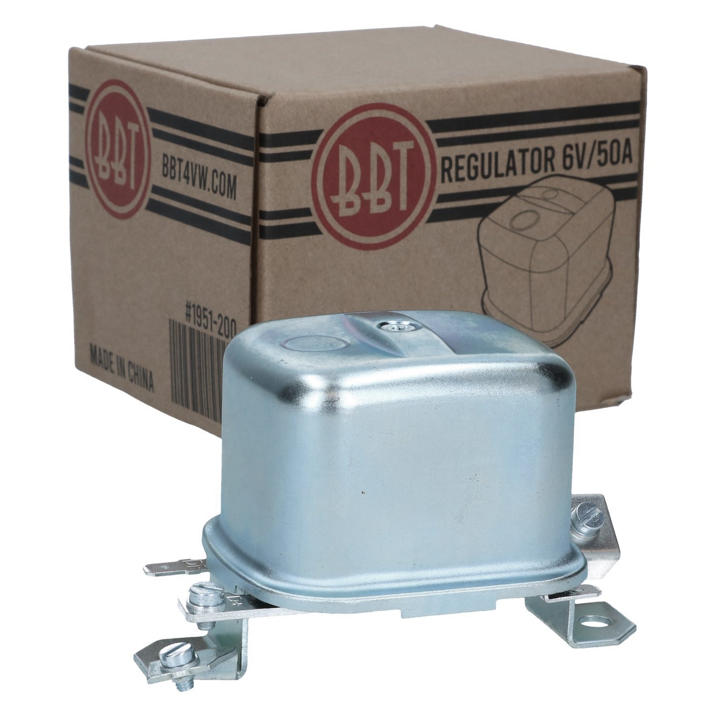 Voltage regulator 6V, 50A , mounting on body